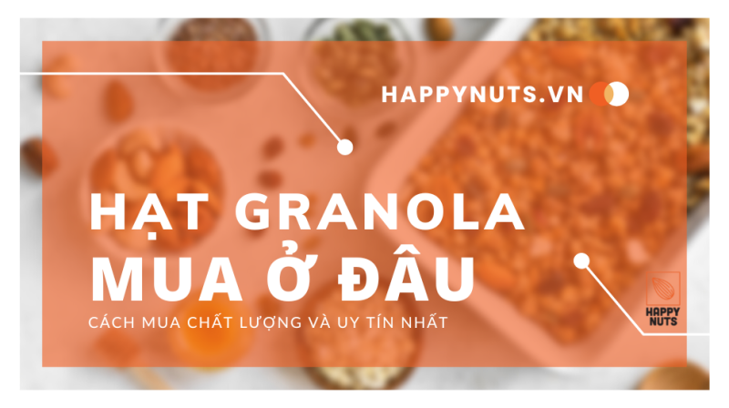 Hạt Granola mua ở đâu? Cách chọn Granola và nơi mua uy tín