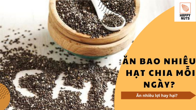 Ăn bao nhiêu hạt chia mỗi ngày (Chi tiết tháng 07/2024)