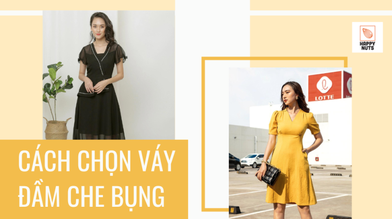 14 cách chọn váy đầm che bụng giúp chị em hack dáng cực đẹp