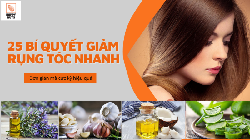 25 cách làm giảm rụng tóc: Nhanh, đơn giản mà cực kỳ hiệu quả