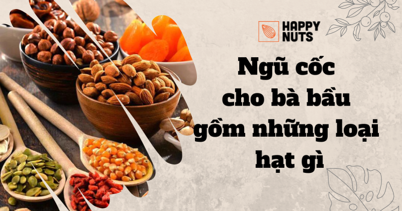 Ngũ cốc cho bà bầu gồm những loại hạt gì và ăn thế nào tốt?
