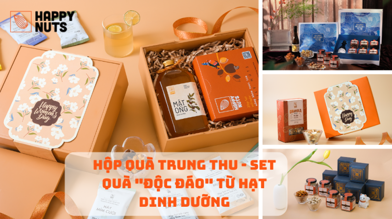 Hộp Quà Trung Thu: Set Quà “Độc Đáo” Từ Happy Nuts