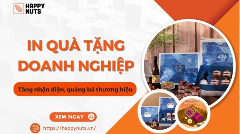 In quà tặng doanh nghiệp: Tăng nhận diện, quảng bá thương hiệu