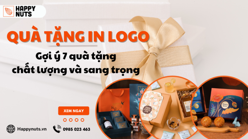 Quà tặng in Logo: Gợi ý 7 món chất lượng và sang trọng năm 2024