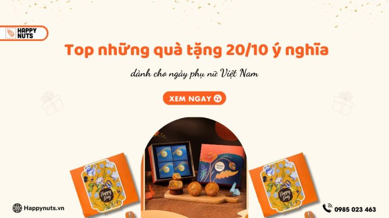 Top những quà tặng 20/10 ý nghĩa dành cho ngày phụ nữ Việt Nam