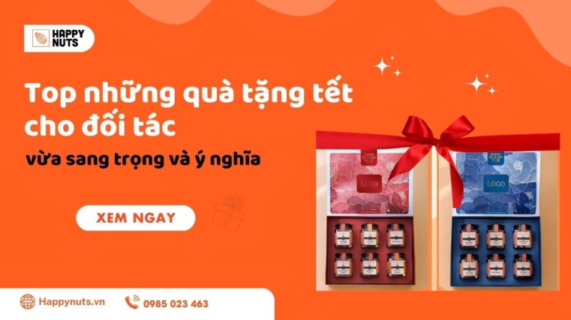 Top những quà tặng tết cho đối tác vừa sang trọng và ý nghĩa
