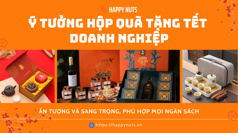 Ý tưởng Hộp quà tặng Tết doanh nghiệp: Ấn tượng và Sang trọng