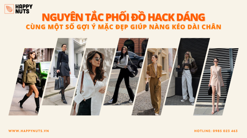 Cách phối đồ nữ đẹp cùng một số gợi ý kéo dài chân (Cập nhật)